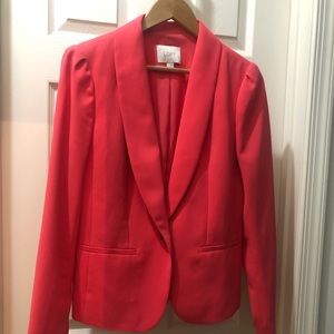 LOFT coral blazer size S